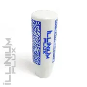 ILLINIUM FLUX BLUE PAINTED WHITE ELEPHANT DRIFT MANUAL SHIFT KNOB 10X1.5 K69