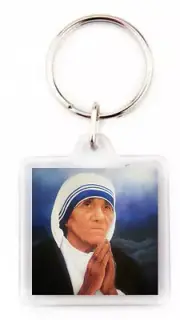 Mother Santa Teresa Of Calcutta Mother Teresa Keychain Keyring