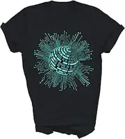 [SDVN] Binary Coding Computer Nerd Geeks Programmer Funny Coding Gift Unisex Shirt Women Men T-Shirt (Black;L)