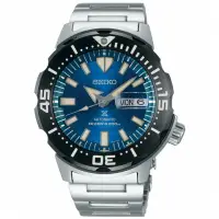 在飛比找momo購物網優惠-【SEIKO 精工】Prospex 愛海洋深海鯊魚潛水機械錶