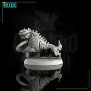 Undead Zombie Mastiff Dog Hound Miniature 28mm 32mm Dungeon Dragons D&D RPG