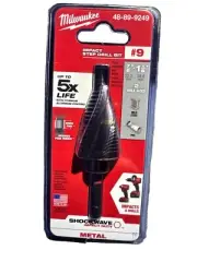 MILWAUKEE 48-89-9249 IMPACT STEP DRILL BIT # 9 (25D)