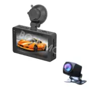 Car Dual Lens Dash Cam HD Front/Rear Driving Video Recorder Camera G-sensor WiFi (for: Fiat)