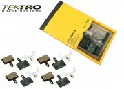 4x or 8x Tektro E10.11 High Performance Less noise resin pads Tektro brake pads