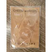 Cheese signs markers for charcuterie board parmesan, Harvard, cheddar #7