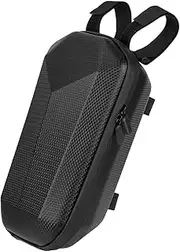 Abbraccia Scooter Storage Bag Waterproof Handlebar Bag 4L Black EVA Hard Shell for Electric Bike Folding Bike