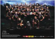 LAMINATED PENRITH PANTHERS TEAM POSTER, 2023NRL RUGBY, STORM, DOGS EELS RABBITOH