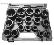 Typhoon 72541 - Impact Socket Set - 3/4" Drive 17 Piece Metric