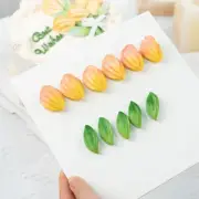 Fondant Silicone Mold Scraper Petal Mold FlowerChocolate Fondant Cake Decoration