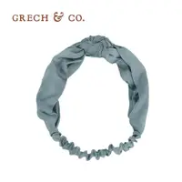 在飛比找蝦皮商城優惠-Grech&Co.復古時尚髮帶/ 海霧藍 eslite誠品
