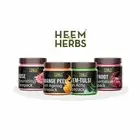 HEEM & HERBS Rose Orangepeel Neem Tulsi Beetroot Face Pack 100 grams