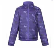 Kerrits Youth Pony Tracks reversible quilted jacket - Purple XL