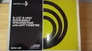 Dayton 6-1/2" 2-Way Bookshelf Speaker Pair With AMT Tweeter
