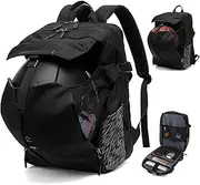 Motorcycle Tail Bag, Seat Bag, Saddle Bag,Dual Use Motorcycle Waterproof Helmet Bag for Motorbike Full Face Helmet, Black