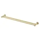 New Phoenix Tapware Double Towel Rail 800mm Cromford Brushed Gold 134-8130-12