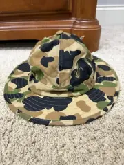Avery Heritage Rounded Boonie Hat ( Color: Old School Camo ) Size XL