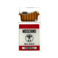 在飛比找環球Online優惠-【MOSCHINO】菸盒立體造型橡膠手機殼(i6)