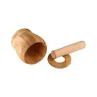 Natural Bamboo Garlic Press Manual Mashed Garlic Grinder Garlic
