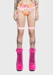 Strapped In Glow In The Dark Leg Harness