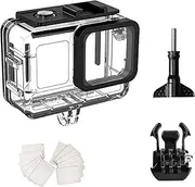 FitStill 196FT/60M Underwater Waterproof Diving Housing Compatible for Insta 360 Ace Pro2/Ace Pro,Protective Cover Shell with Bracket Accessories kit for AcePro2/AcePro Action Camera