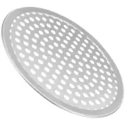 Round Oven Pizza Tray High Temperature Resistance Pans Pizza Steel Pizza Tray