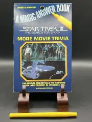 Vintage Magic Answer Book STAR TREK III Search for Spock With Special Pen NOS