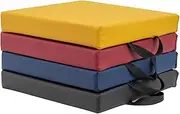 Factory Direct Partners Softscape Toddler, 12" Square, 4-Piece-Volcano Floor Cushion