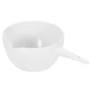 150ml Porcelain Crucible Dish Ceramic Evaporation Melting Bowl Cup Handle Pot