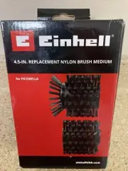 Einhell Picobella Surface Brush 4.5-in. Replacement Nylon Stone Brush Medium
