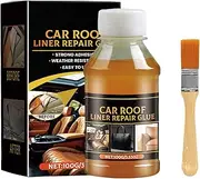 Car Roof Liner Repair Glue - 100g Automotive Fabric Glue,Automotive Upholstery Repair for Inside Fabric, Strong Adhesive with Brush