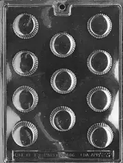 AO032 Medium Peanut Butter Cup Chocolate Candy Mold