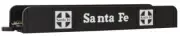 Bachmann #44601 HO Scale E-Z Track® (Nickel Silver) Girder Bridge - Santa Fe