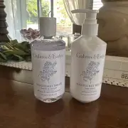 NEW Crabtree & Evelyn Nantucket Briar Bath & Shower Gel & Body Lotion Set 2 8.2