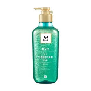 【RYO呂】新韓方洗髮精/潤髮乳 400ml x2入(薄荷強效/黑豆蓬鬆/山茶花瞬效)