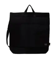 Zipper Crossbody Bag One size black