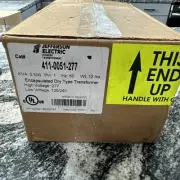 Brand New Jefferson Electric 411-0051-277 60Hz 1 Phase 120/240V Transformer