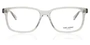 Saint Laurent SL 458 007 Men's Glasses Clear Size 56 - Private Health Rebate - Blue Light Block Available