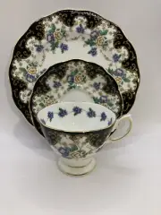 Royal Albert Duchess Tea Trio - 100 Years Royal Albert 1910 Unused Mint