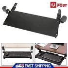 Underdesk Keyboard Tray Drawer Under Desk Computer Table Office Scalable Shelf