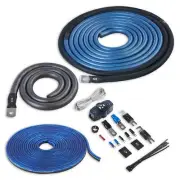 XAPK0 Full Spec 1/0 Gauge 100% OFC Amplifier Power Wiring Kit for Amplifiers up