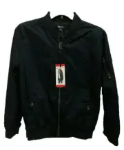 Buffalo David Bitton Women's Lightweight Zipper Jacket NAVY MED