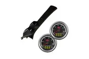 Pillar Pod w/ 2in1 Boost Ext Temp & Dual Volts Gauge for Toyota Hilux 2006-2015