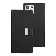 iPhone 12 Pro Max Compatible Case Cover With Mercury Rich Dairy-Black