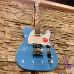 終身保固贈千元配件 FENDER SQUIER SONIC TELE 藍色 電吉他 楓木指板 單線圈