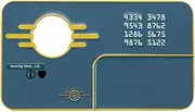 [Fanattik] Fallout Vault Security Keycard Replica