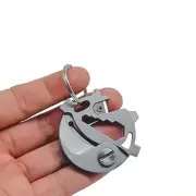 EDC Mini Coin Keychain Folding Knife Portable Outdoor Cmaping Travel Multi Tools