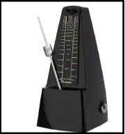 Ueteto Mechanical Metronome Black/Loud Sound Piano Drum Violin Guitar