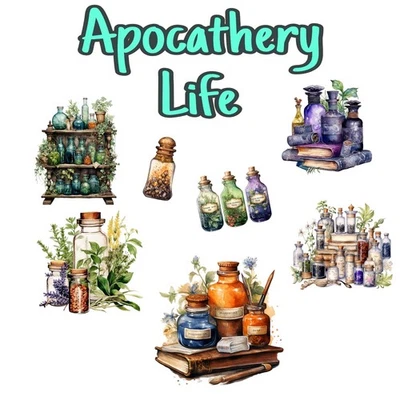 Apothecary Life Sticker Pack