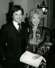 Andrew Stevens & Stella Stevens at the party for Stella Stev - 1981 Old Photo