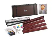 166 American Western Mahjong Mah jongg Set Suitcase Limited Edition Embedded ...